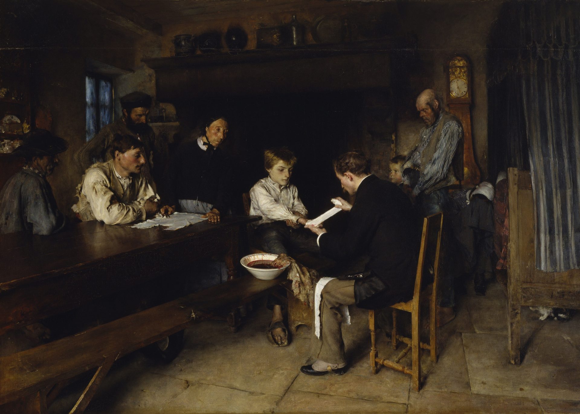 “An Accident” (1879) by Pascal Dagnan-Bouveret (from Wikimedia Commons).jpg